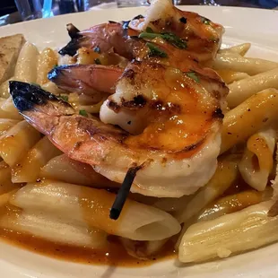 BBQ Shrimp Pasta