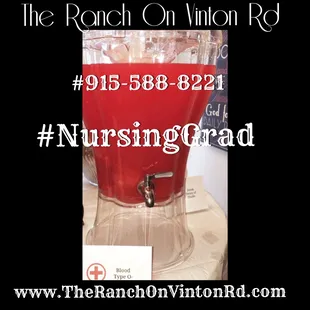 The Ranch On Vinton Rd #915-588-8221 Weddings and Events. #GraduationParty
