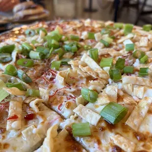 My favorite special. Crab Rangoon pizza