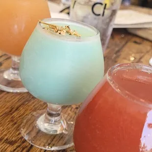 Mini frozen flight. The rum punch was my fave