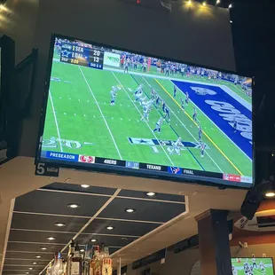 They play all the football games