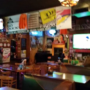 The bar.