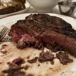 A shitty $60 steak that i ordered medium it was so bad i couldnt finish the tenderloin side of my TBone. Horrible-READ MY REVIEW