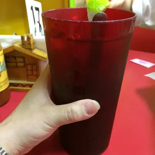 Huge iced tea