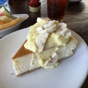 Banana Cream Cheesecake