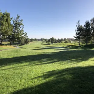 Beautiful day first hole