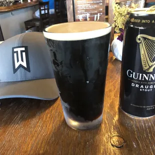 After a long day of golf.