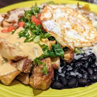 Rio Grande Gorge (smothered burger)