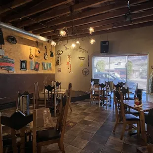 Second dining room in the bar area