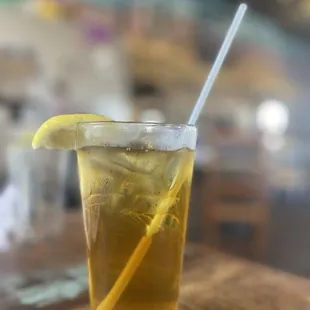 Tropical green tea! Delicious!!