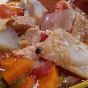 Green Chile Chicken Soup