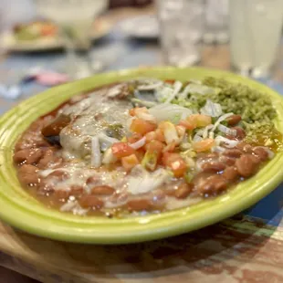 Blue Corn Enchiladas