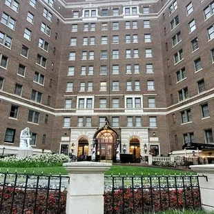 Front of the hotel is nice