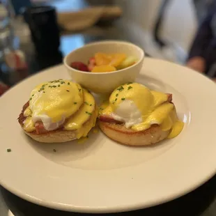 Eggs bennies for breakfast!