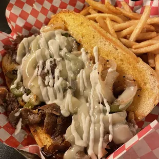 Philly cheesesteak