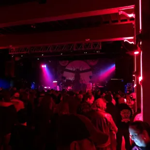 a crowd of people at a concert