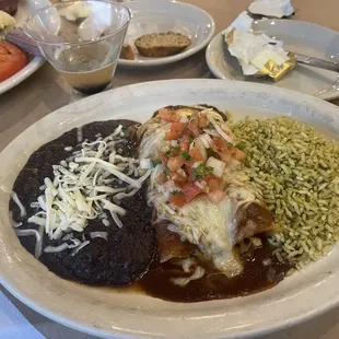 Chicken enchiladas