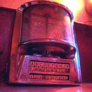 Mini Decorative Juke at The Raven