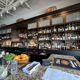 The bar in the back is chill