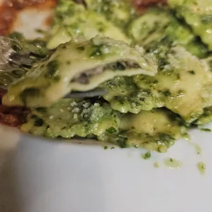 9-2-24. Close up of Meat Ravioli.
