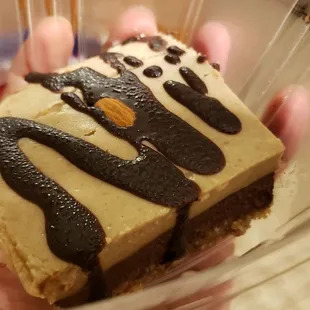 Coco nilla pie slice ($5). Okay, but has that distinct "raw" taste.