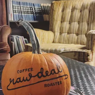 Interior seating during fall - cozy!