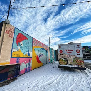Murals and food trucks