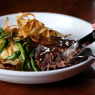 steak, food