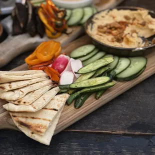 Hummus board