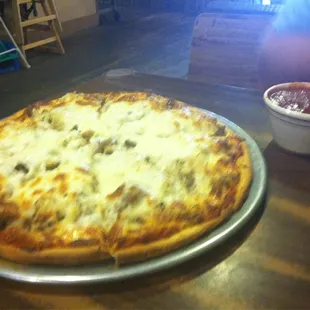 Combo with sour kraut and secret sauce.