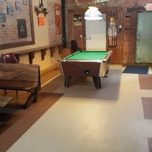 pool table if you wish