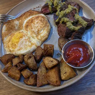 Steak and Eggs