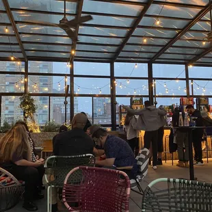 Bar and lounge atmosphere