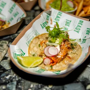 Join us for Happy Hour every Tuesday - Sunday featuring $1 tacos and $9 margaritas!