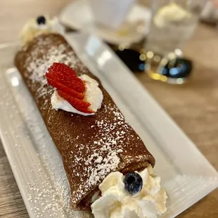 Tutti Fruit Crepe