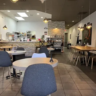 interior, sushi and sashimi