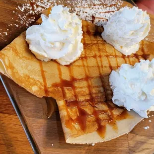 Salted Caramel Crepe