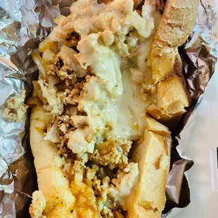 Chicken cheesesteak