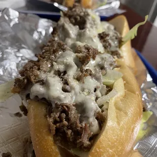 9" cheesesteak