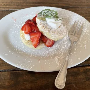 Strawberry Shortcake with Fresh Whipped Cream (This is what I made)