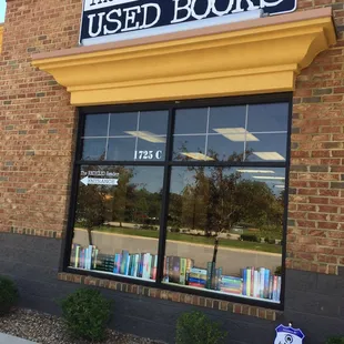 Outside of store.