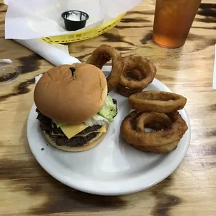 Double cheeseburger