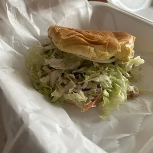 Chicken salad sandwich