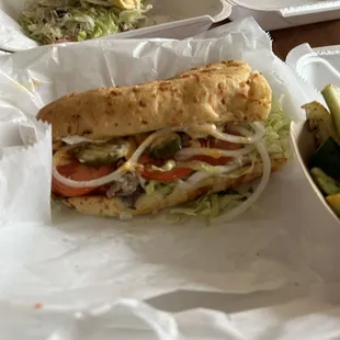 Steak sandwich....TO DIE FOR!!!!!