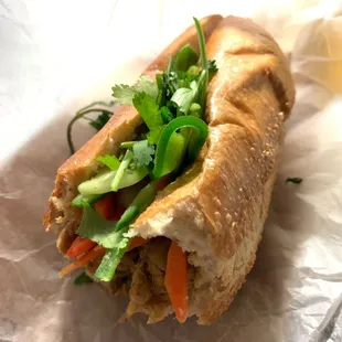 S2. Lemongrass Pork Banh Mi