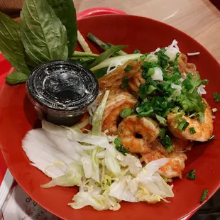 a plate of food