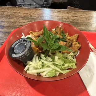 Bun Rice Vermicelli with Grilled Pork