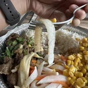 Hair in my food