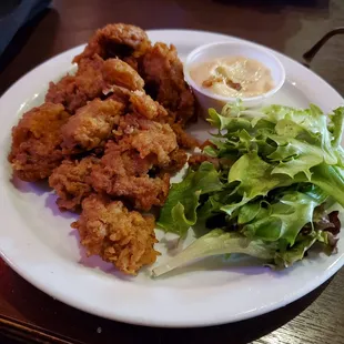 Bacon Fried Oysters