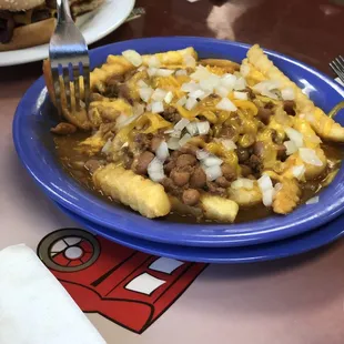 Chili cheese fries